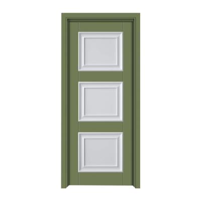 China Modern china entry waterproof high quality pretty interior front solid wood doors for sale