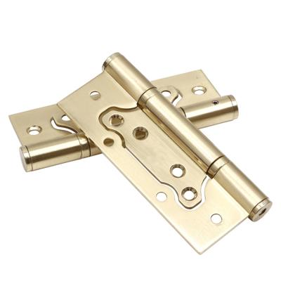 China Modern Glass Swing Hinge For Door Container Round Brand Stainless Steel Brass Wooden Door Hinge for sale