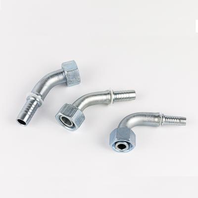 China Construction Machinery Metric Female Thread Hydraulic Hose Fittings Swivel Nut Elbow Straight O.T. Hydraulic Pipe Fittings for sale