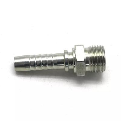 China Carbon Steel 24211 ORS Hose Female Flat Connector Hydraulic Hose Crimp Fitting One Piece Hydraulic Hose Fitting for sale