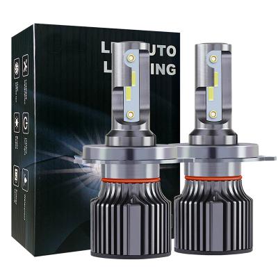 China Super H4 LED Headlight Bulbs CE ROHS Projector Design E3 H11 Led Csp Headlight Universal for sale