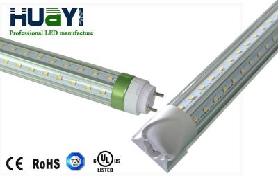 China G13 Ra80 22W 4FT 4000K 48 Inch V T8 LED Tube Light Double PCB For Hotels / Schools for sale