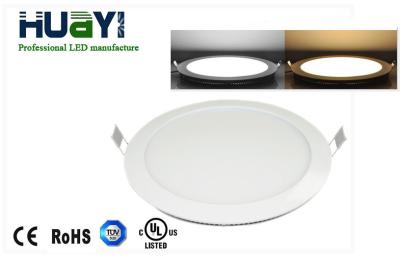 China Dimmable Slim 960lm 12W Warm White Round LED Panel Lights Super Bright Led Panel for sale