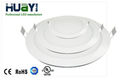 China High Brightness 5500k 1200lm 15W Recessed Round LED Panel Lights For Office for sale