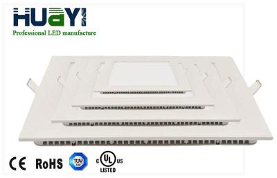 China Ultra Thin SMD2835 4000K 9W Led Flat Panel Lighting Fixture 145x145mm for sale