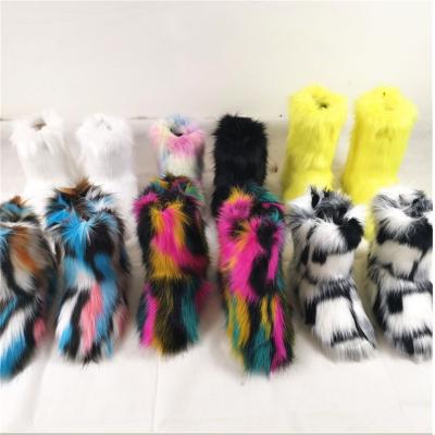 China Factory Direct Wholesale Toddler Fur Boots Designer Fur Boots Womens Thermal for sale