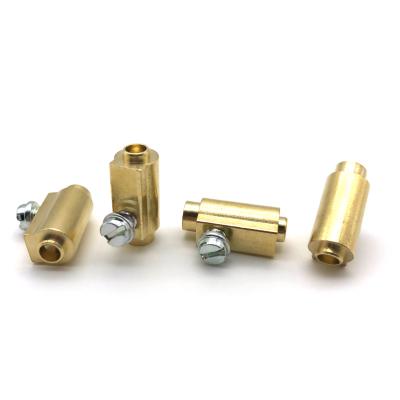 China Good Quality Electrical Parts Copper Terminal Connector Used For Terminal Block , Sockets Terminal for sale