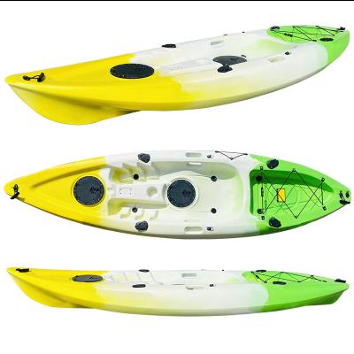 China Sea - River - Lake - Ocean One Person Single Fishing Kayak Sit On Top Kayak With Accessories for sale