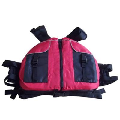 China Wholesale Cheap Factory Price 210D Nylon Oxford EPE Adult Foam Fishermen Life Jacket Multifunctional Life Vest for sale