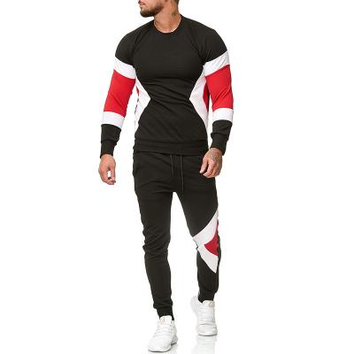 China New Breathable Men Slim Fit Jogging Tracksuit Sports Gym Sweat Sporty Suit Sportswear Set for sale