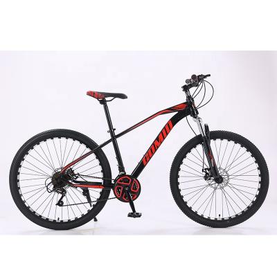 China Wholesale High Carbon Steel / Aluminum Alloy Customized Bisiklet Man Women Mountainbikes OEM 26 27.5 29 Inch Cycle Steel Frame Bicycle Mountain Bike for sale