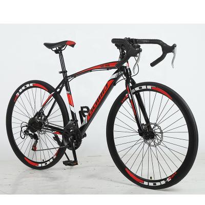 China Popular High Carbon Steel Fast Delivery High Quality Racing Bike Carbon Frame Road Bike Bicycle Road Bike For Adult for sale