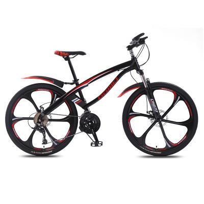 China Beam is integrated with rear fork MountainBike cycle wholesale biciclet customized bycycle 20 24 26 inch bicycle high carbon steel mtb mountain bike for sale