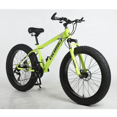 China Customizable 26 inch fat bike high carbon steel tire fatbike fcruiser snow mountain cycle bicycle Te koop