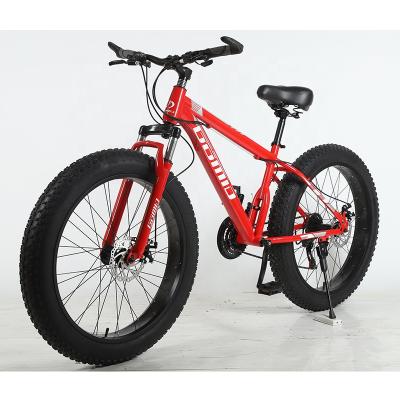 China Customizable wholesale high carbon steel snow fatbike fatbike fat bike mountain cruiser beach tyer cycle bicycle Te koop