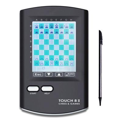 China Plastic 8 in 1 Handheld Electronic Chess Chess Set for Kids and Adults to Learn Chess for sale