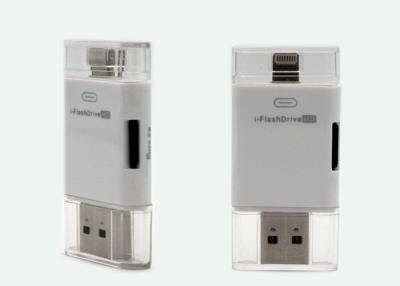 China I-09 OTG USB Stick With SD Card , USB Storage Device Bussiness for sale