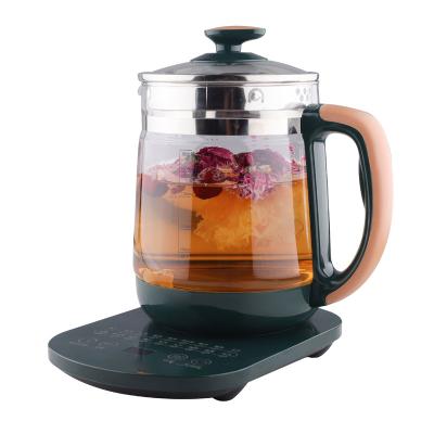 China Keep Warm Glass Pot 1.8l Multi Function Health Pot Health Life Electric Teapot for sale