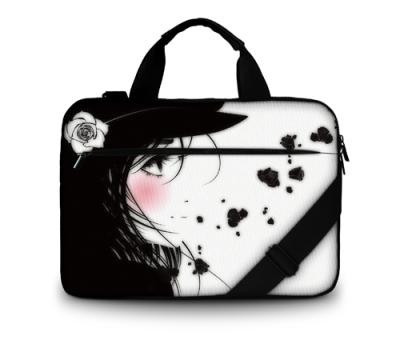 China 2021 Fashion Lion Love Canvas Laptop Bag Factory Direct Sale for sale