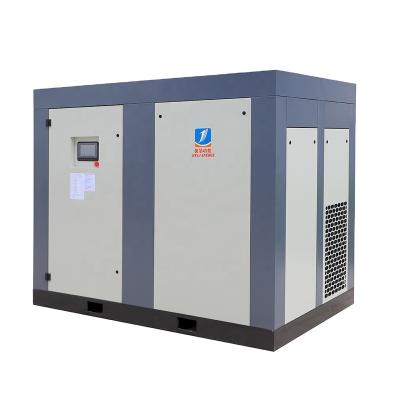 China Low Pressure 3-5bar Custom Energy Saving Lubricated Industrial Screw Air Compressor for sale