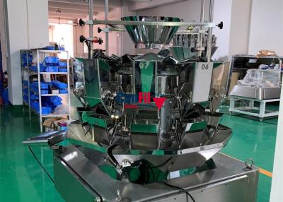 China Opgepoetste Oppervlaktesus304 Automatische Multihead Weger met Dubbele Klep Te koop