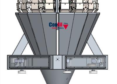 Chine Machine à emballer de peseur de Multihead pour le système ROMA Thermoforming Packaging Machine d'emballage de viande de saucisse à vendre