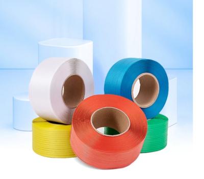 China PP packing belt with raw material polypropylene wire-drawn resin 10KG-20KG/rolls zu verkaufen