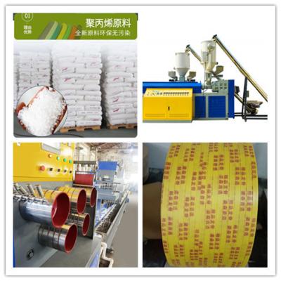 China PP extrusion equipment, PP packaging belt manufacturing machine, automatic packaging belt, width: 5-19mm for sale