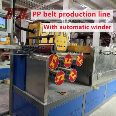 China 19mm Customizable PP Polypropylene Strap Band Extrusion Line with Gugao Motor for sale