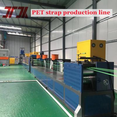 China PET Plastic Steel Belt Production Line For 0.6-1.2mm PET Strap with ISO à venda