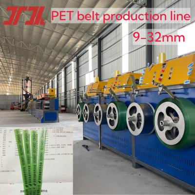 China Línea de extrusión de tiras de PET con motor principal Siemens de 37 kW y torre de pre-secado de 5000L en venta