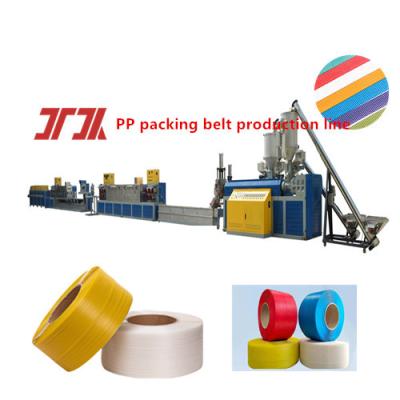 China Adjustable PP Strap Making Machine with Siemens Motor 5-19mm Strap Custom Color Model:JTPP-90 for sale