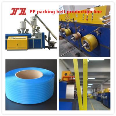 China Automatic Strapping Machine PP Strapping Machine Plastic Machinery PP Strapping Tape Extruder For PLC Control for sale