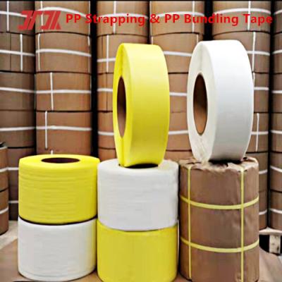 China Plastic Packaging Tape PP Strapping Tape For 5-19mm Width for sale