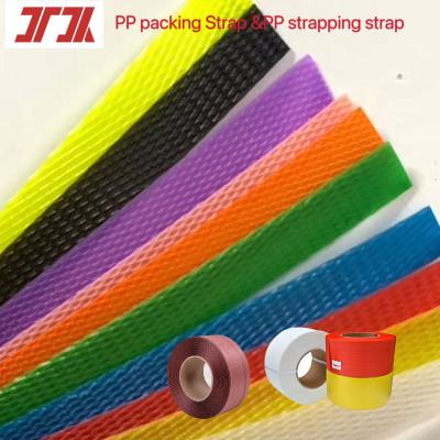 China Wholesale Plastic Tape PP Strapping Tape For Automatic Strapping Machine for sale