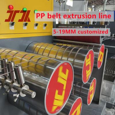 China Single Crew PP Strap Packing Belt Extrusion Machine Use For Reinforce Packing for sale