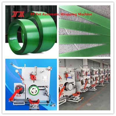 China Plastic Extruder PP PET Strapping Winding Machine Automatic Winding Machine Servo Motor Control for sale