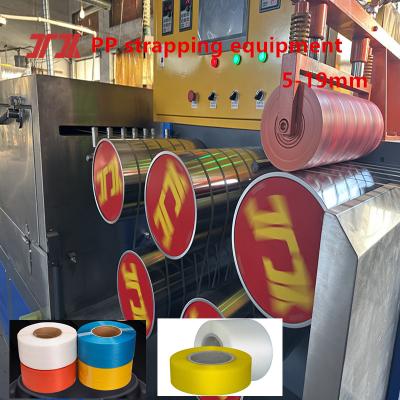 China PP Packaging Tape PP Plastic Tape Equipment PP Strapping Tape Production Line Servo Winding Machine for sale