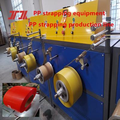 China PP-verpakkingsbandapparatuur PP-extruder PP-verpakkingsbandproductielijn Te koop