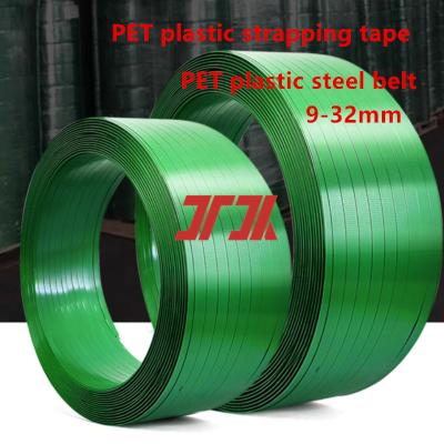 Chine Matériaux d'emballage de gros Les sangles en PET vert Les sangles en PET plastique Les sangles en acier Les sangles pour produits lourds à vendre