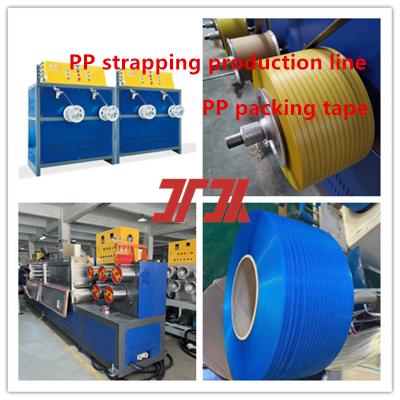 China Fabrieksproductie van PP-bandapparatuur PP-bandproductielijn PP-extruder voor 2-12 PP-banden Te koop