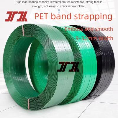 China Customized High Strength Pet Strap Plastic Band Packaging Strapping 9-32mm for sale