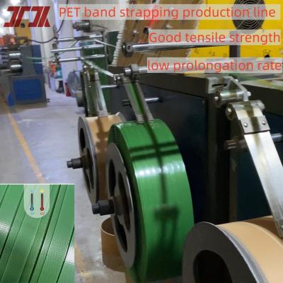 China 9-32mm High Strength Pet Packing Strip Belt Making Machine With PLC System for sale