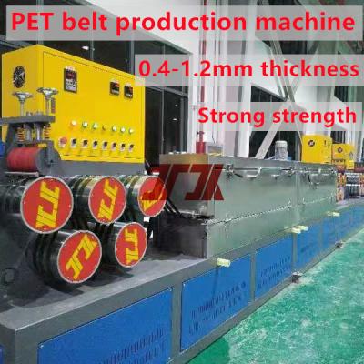 China 9-32mm Customized PET Packing Belt Production Line With Non-stop Screen Changer for sale