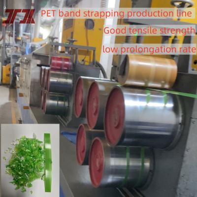 Cina Poliestere in rilievo Green Packing Belt Pet Strip con alta resistenza 200-850kg in vendita