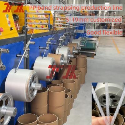 China Plastic Machinery PP Strapping Machine PP Strapping Production Line PP Strapping Equipment for PLC control system for sale