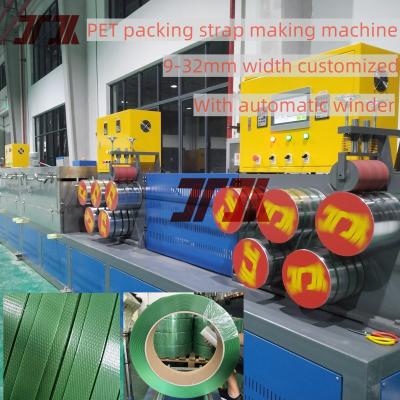 China 480-500kg/H Capacity PET Straps 4 Output Extrusion Machine With Chemical Fibre Filters 3.5m2 Filtration Area for sale