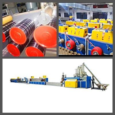 China 4 Straps PET Strap Making Machine Single Screw Packing Belt Making for sale