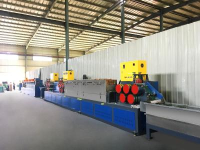 Chine Courroie en plastique automatique d'ANIMAL FAMILIER faisant la ligne de emballage d'extrudeuse de ceinture de la machine 9mm à vendre