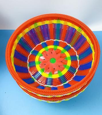 China Two Colors Wicker Rattan Making Machine 55mm Single Screw for sale